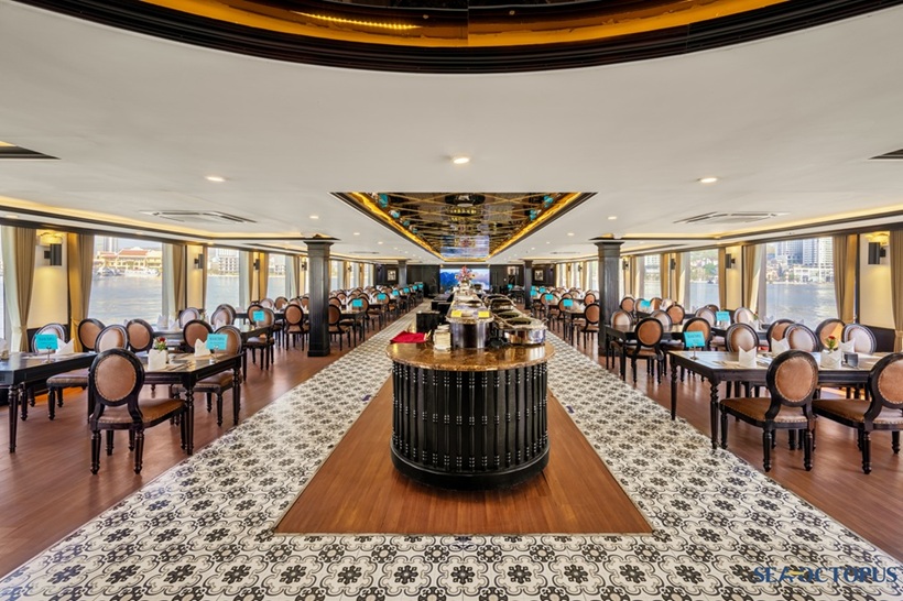 Tour thăm Vịnh Hạ Long 1 ngày du thuyền 5 sao Sea Octopus Tour thăm Vịnh Hạ Long 1 ngày du thuyền 5 sao Sea Octopus